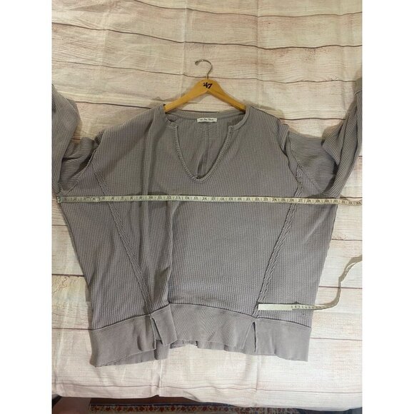 We The Free Women's Thermal Autumn Knit Long Sleeve Sweater - Large - Picture 7 of 13